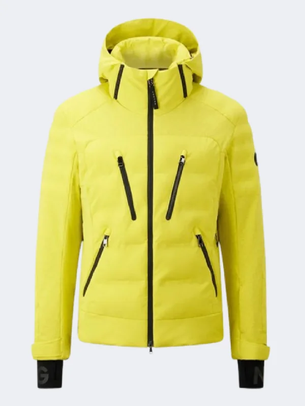 Bogner Fionn Men Skiing Jacket Yellow Women's cycling jackets