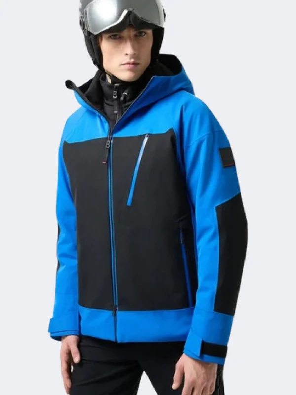 Bogner Tajo Men Skiing Jacket Blue/Black Women's fleece jackets