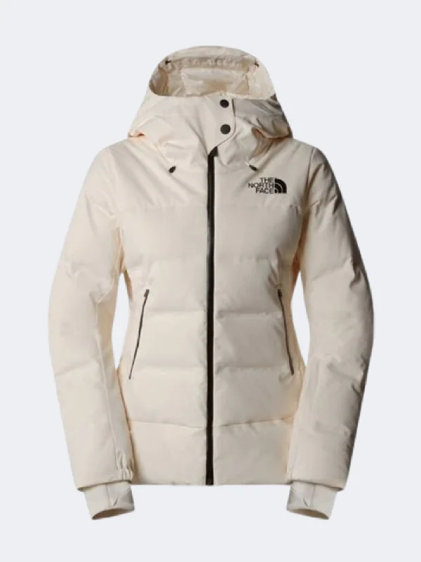 The North Face Cirque Down Women Skiing Jacket White Dune Women's Adidas jackets