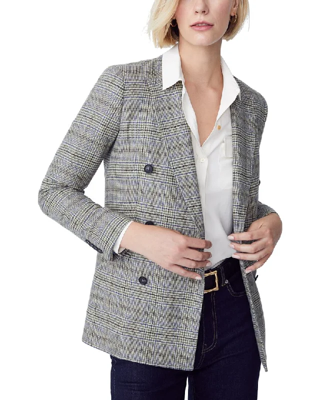 J.McLaughlin Foxley Wool-Blend Jacket Office Blazer Style