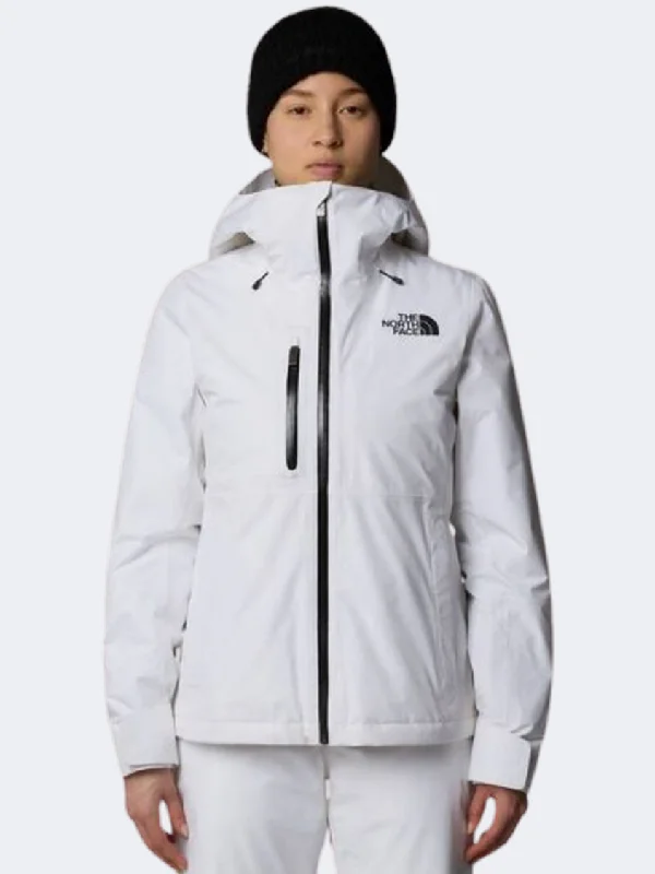 The North Face Descendit Women Skiing Jacket White Women's Patagonia jackets