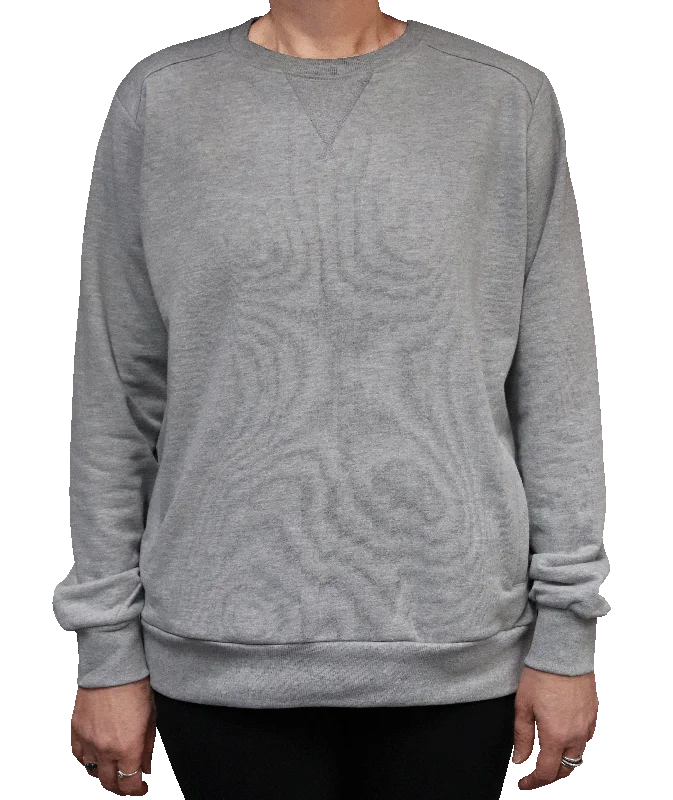 ARB Core Lightweight Crew - GREY MARLE - Women's Hoodie Sweatshirt with Logo