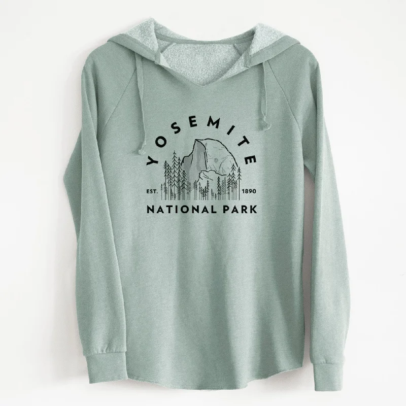 Yosemite National Park - Cali Wave Hooded Sweatshirt Relaxed Fit Sweatshirts