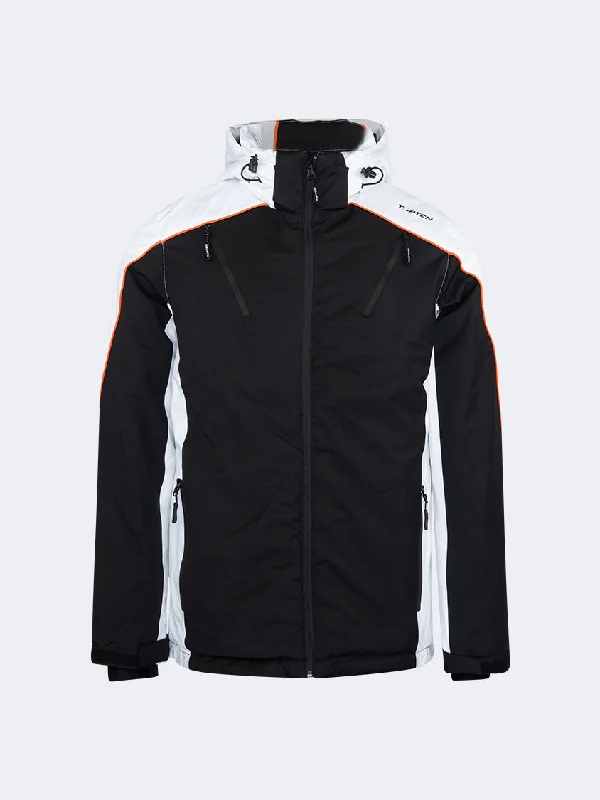 Topten Stylish Men Skiing Jacket Black/White Women's H&M jackets