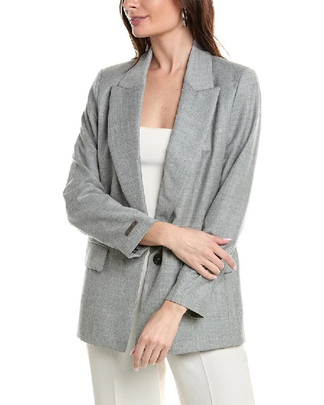 Peserico Wool-Blend Blazer Blazers for Women’s Wardrobe