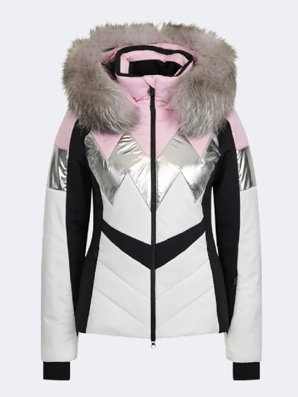 Sportalm Manila Women Skiing Jacket Chalk Pink Women's long jackets