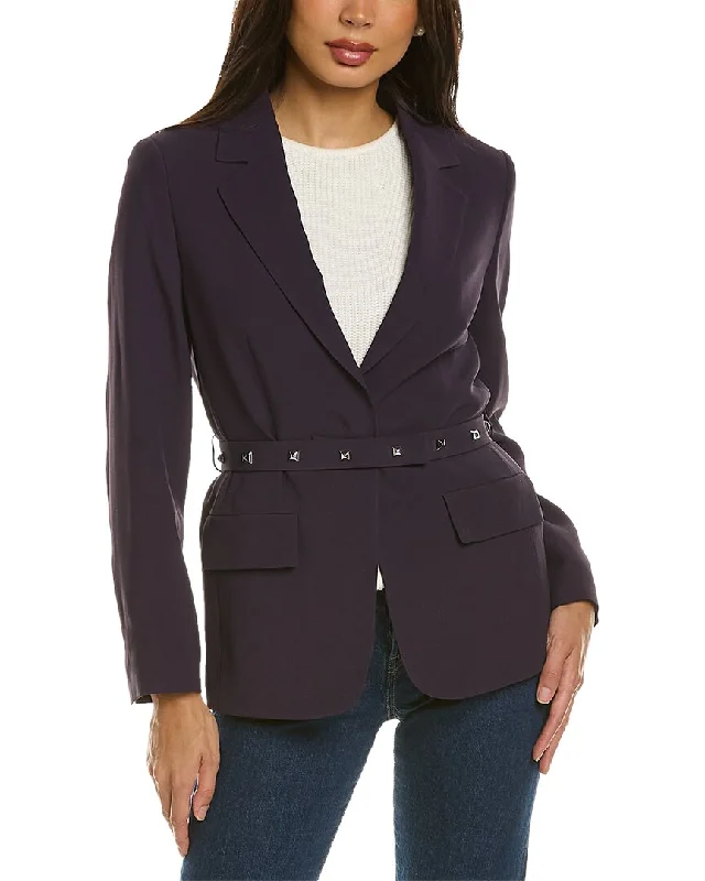 BOSS Hugo Boss Belted Jacket Women’s Long Blazer