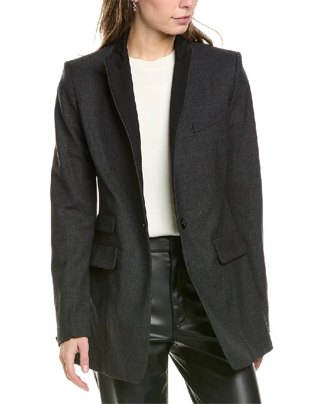 rag & bone Paloma Japanese Wool Blazer Office Blazer Style