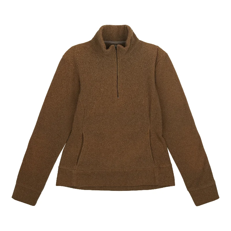 W's Evesdrop Zip Neck High-neck Pullover Sweater