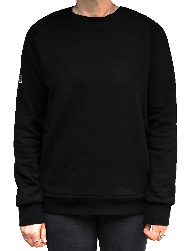 ARB Core Mid-weight Crew - BLACK - Women's Hoodie Sweatshirt Trend