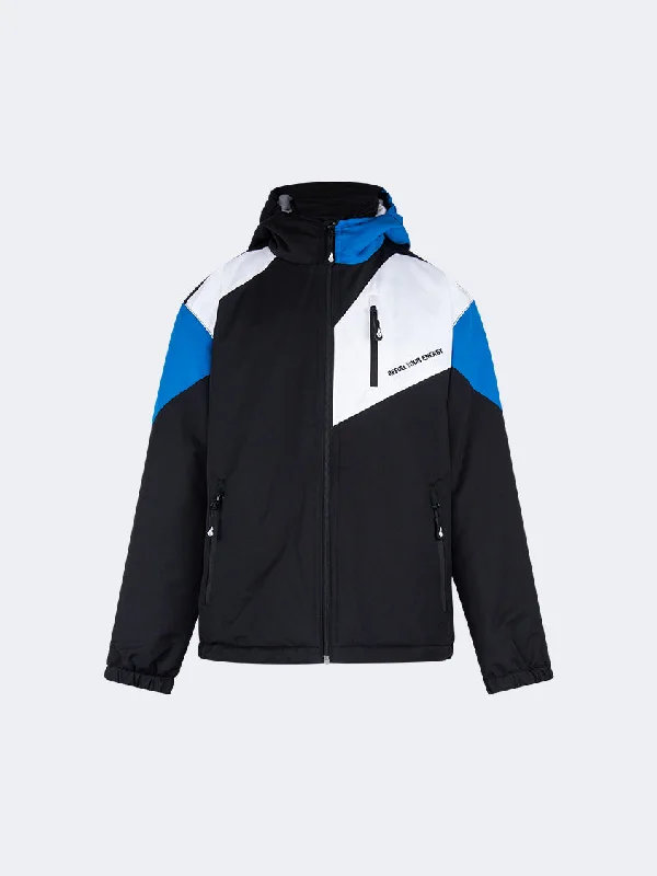 Oil And Gaz Comfortable Kids Boys Skiing Jacket Black/Blue/White Women's all-season jackets