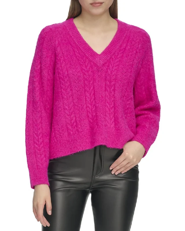 Dkny Novelty Knit Sweater Classic sweaters