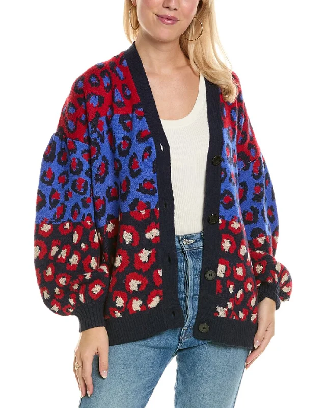 Farm Rio Wool-Blend Cardigan Discounted sweaters