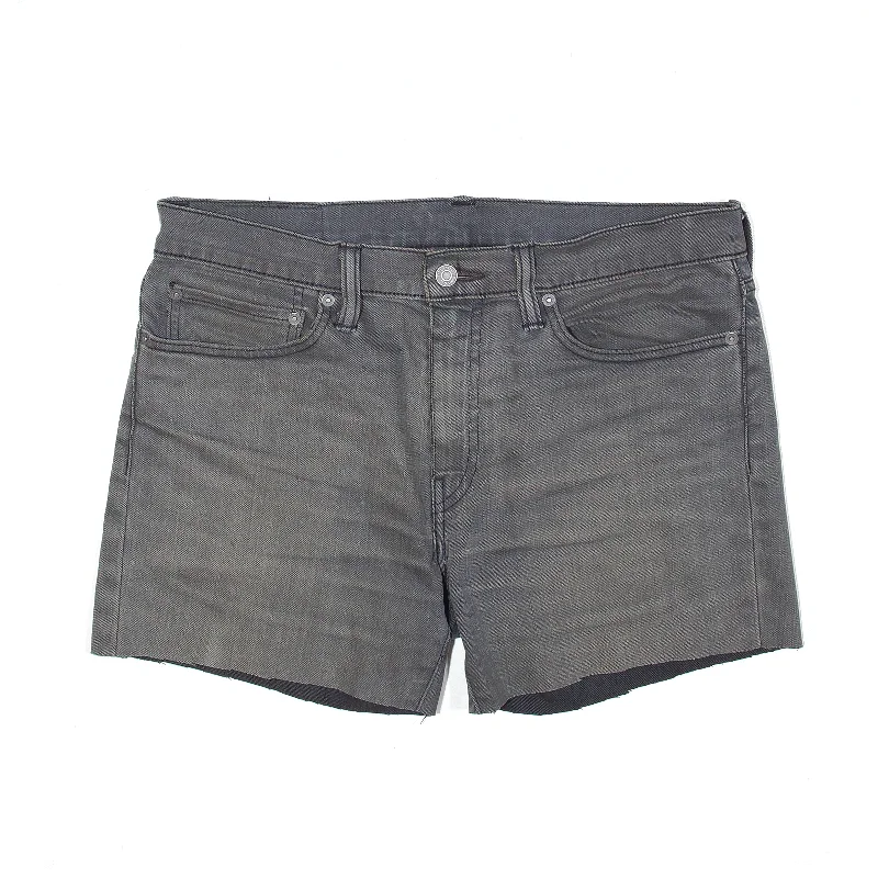 LEVI'S 511 Cut Off Grey Regular Denim Shorts Womens M W34 Must-have sweaters for this season