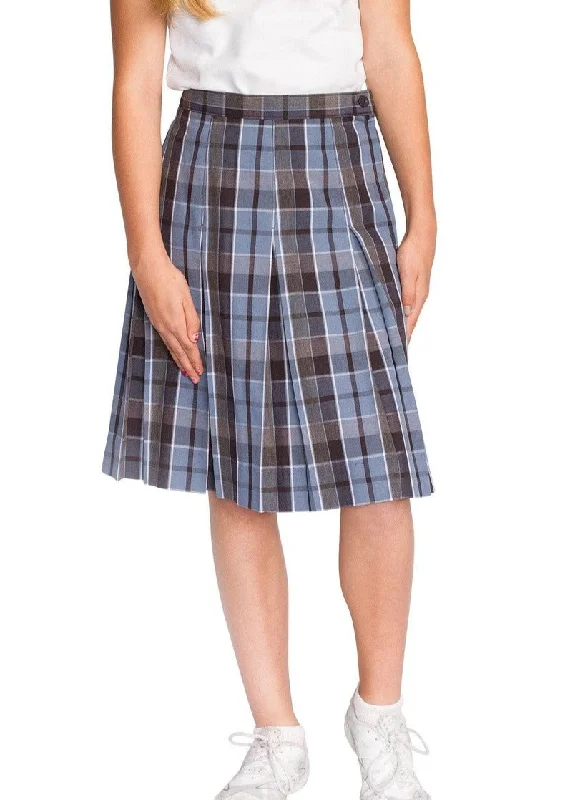 Plaid Box Pleat Skirt Winter unclassified skirts