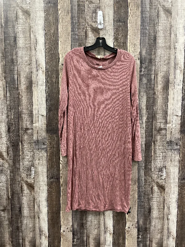 Dress Casual Midi By Cme In Mauve, Size: Xl Best midi dresses for tall women