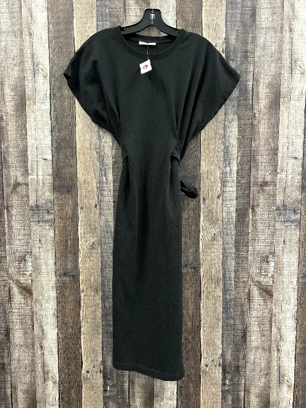 Dress Casual Midi By Zara In Black, Size: M Sequin midi dresses