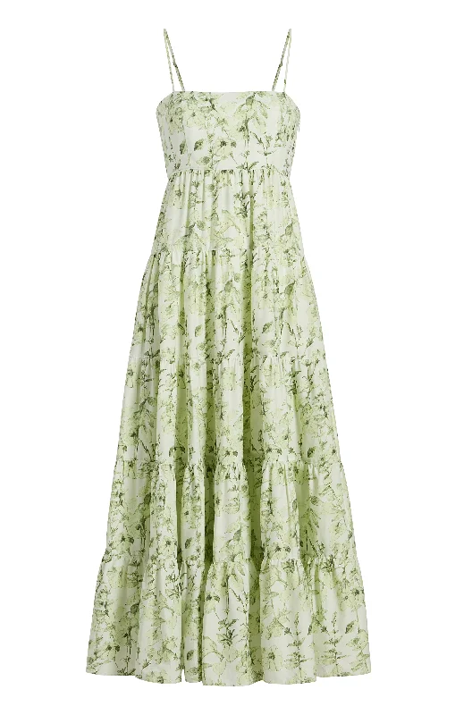 Monochromatic Floral Gavin Dress A-line floral dresses