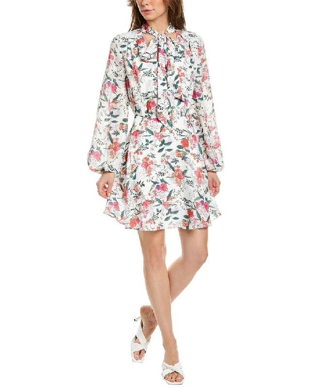 Ted Baker Metropolis Mini Dress Printed Denim Skirt