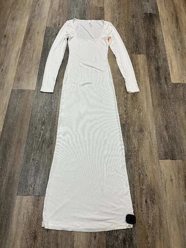 Dress Casual Maxi By Skims In White, Size: M Elegant Maxi Skirt