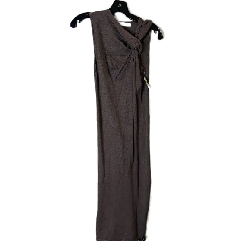 Dress Casual Maxi By Zara In Brown, Size: S Soft Maxi Skirt