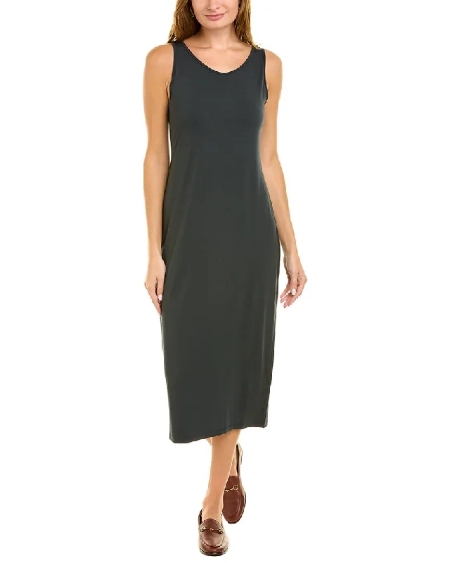 EILEEN FISHER Midi Tank Dress Casual A-line Skirt