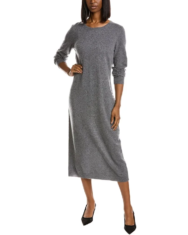 philosophy Bateau Neck Cashmere Midi Dress Casual Midi Outfit